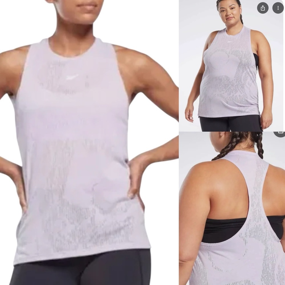 Reebok Women's Lavender Tank Top